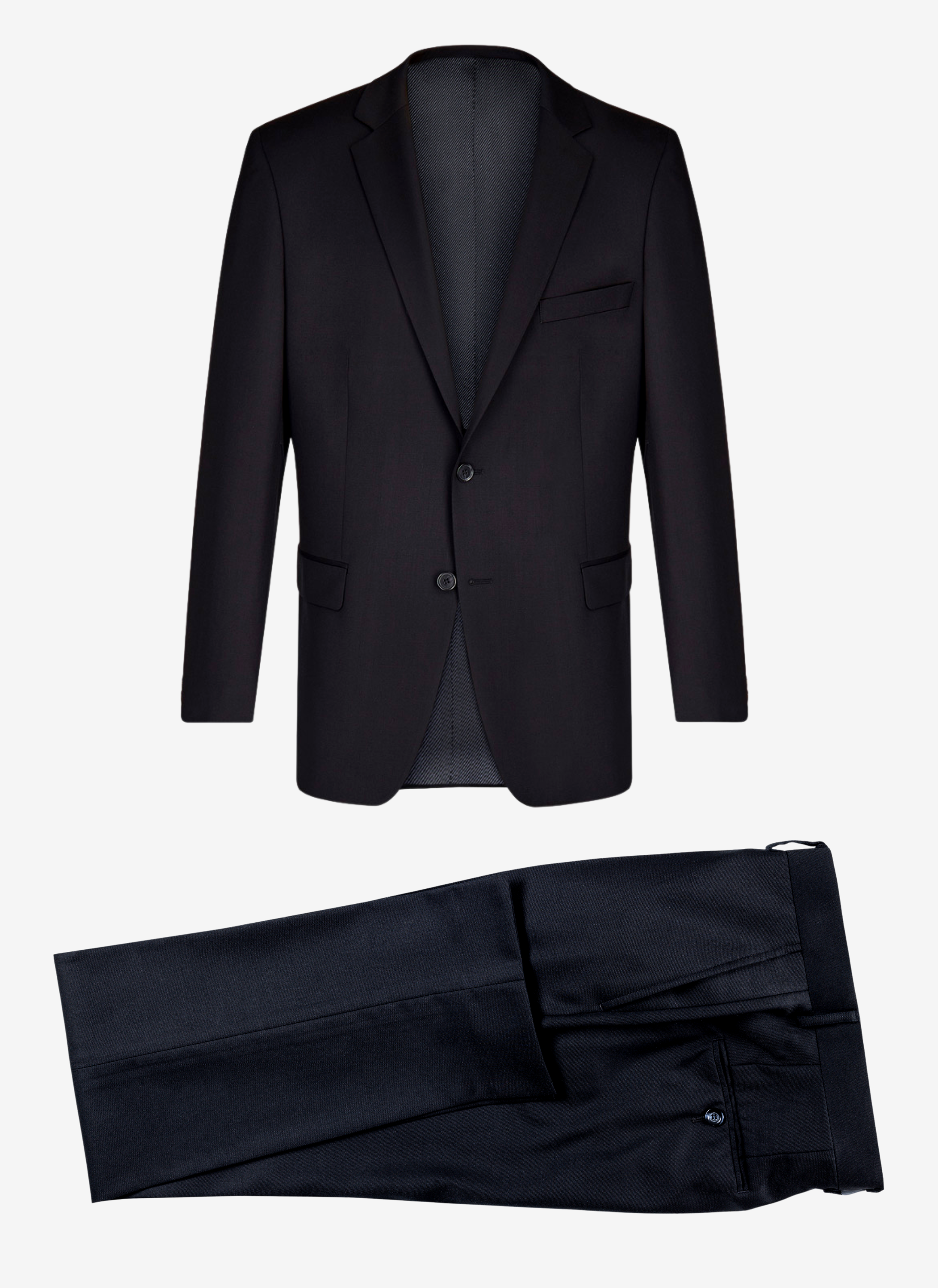 Suit Jacket & Trousers Black